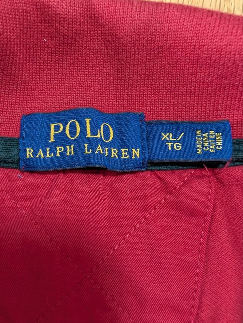 Polo Ralph Lauren Big Pony Crest Polo Shirt Red Gold #2 Womens XL Short Sleeve - Picture 4 of 9